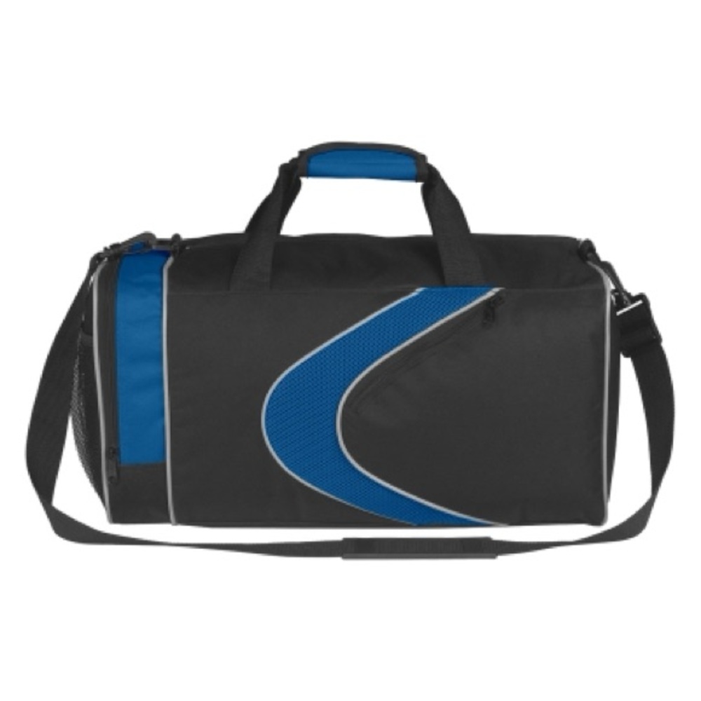 4/$20 Sports Duffel & Accessories Bag Royal Blue 19" W x 10" H x 9 ¾" D